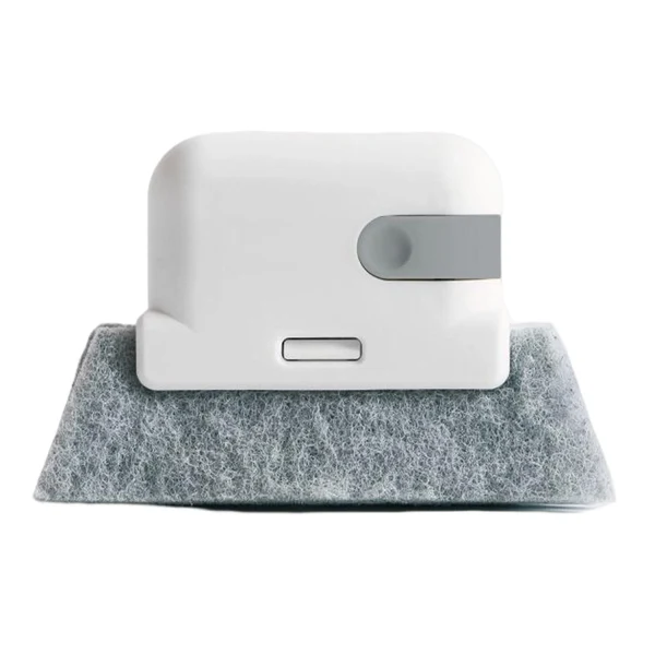 Elite Maxbell Window Groove Cleaning Brush PP Material Handle Comfortable Grip Washable Grey Dependable