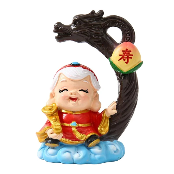 Effective Maxbell Maxbell Longevity Grandma Grandpa Cake Topper Car Dashboard Ornament Tabletop Decor Longevity Grandma Safe