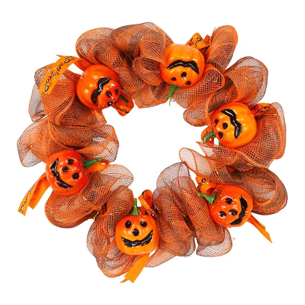 Environmentally Friendly Maxbell 14 Halloween Wreath Door Hanging for Photo Props Window Haunted House Original