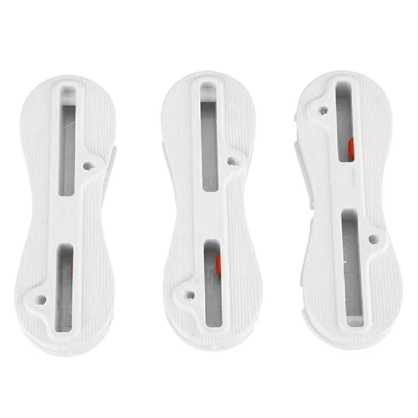 Reusable Maxbell Set of 3 Fusion Fin Mount Box Accessories with Key ABS Durable for 5 Degree Outstanding