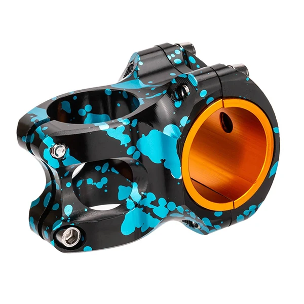 Clean Maxbell Strong Bike Short Stem 28.6mm MTB Road Bicycle Repair 31.8 Handlebar Stem Black Blue Green