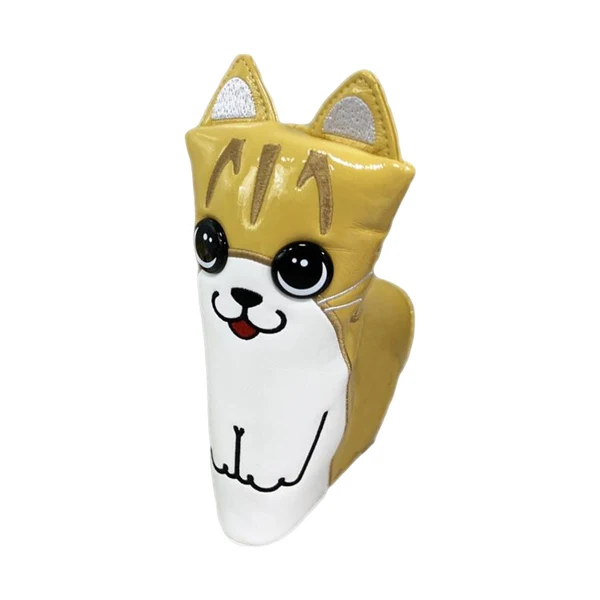 Natural Maxbell Golf Putter Head Cover Golf Headcover Protector for Most Blade Putter Club Yellow Carefully Designed
