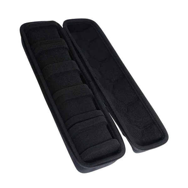 Flexible Maxbell Portable 5 Slot Watch Roll Zipper Case Organizer Multifunctional Waterproof Environmentally Friendly