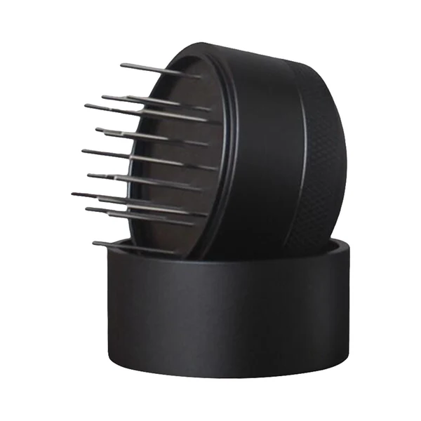 Superior Maxbell Manual Coffee Stirrer Distributor Espresso Stirrer 20 Pins Adjustable Depth 51mm Black Classic