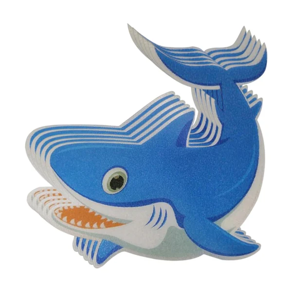 Flexible Maxbell 5x Bathtub Antiskid Sticker Non Slip Decal for Bath Tub Slippery Surfaces Shark Elegant