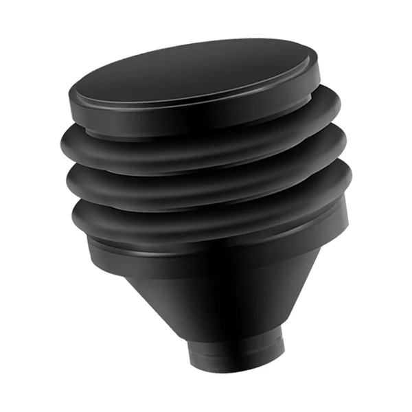 Enhanced Maxbell Silicone Coffee Grinder Powder Outlet Parts for Cafe Kitchen Black Large Exceptional