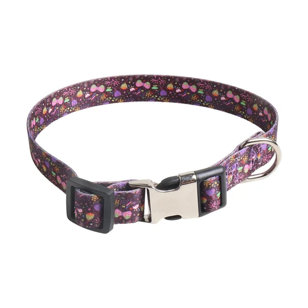 Efficient Maxbell Dog Collar Adjustable Heavy Duty Clip Buckle Puppy Collars Pet Cat Collar 2x45CM Flower Premium