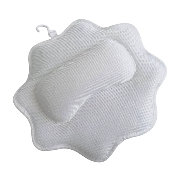 Artisan Maxbell Non Slip Bath Pillow Extra Thick Portable Washable Soft Mesh for Bathtub Responsible