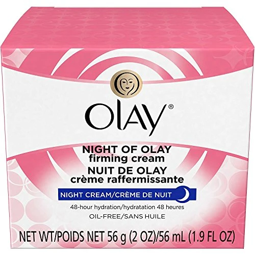 Crafted OLAY Night of OLAY Firming Cream 2 oz Pack of 5 Convenient