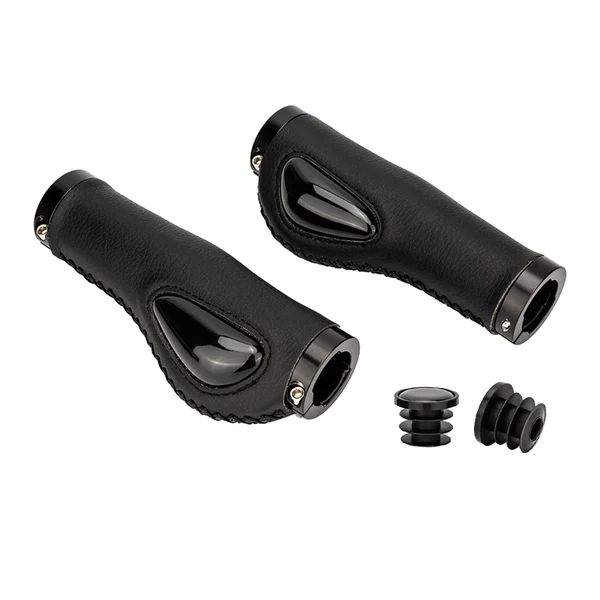 Recyclable Maxbell MTB Bike Handlebar Grips Shock Absorbing for Bicycle Mountain Road Bike Black User-Friendly