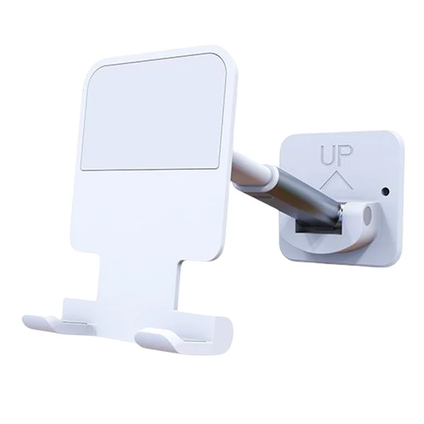 Organic Maxbell Cell Phone Holder Accessories Cellphone Stand Angle Adjustable for Wall White User-Friendly