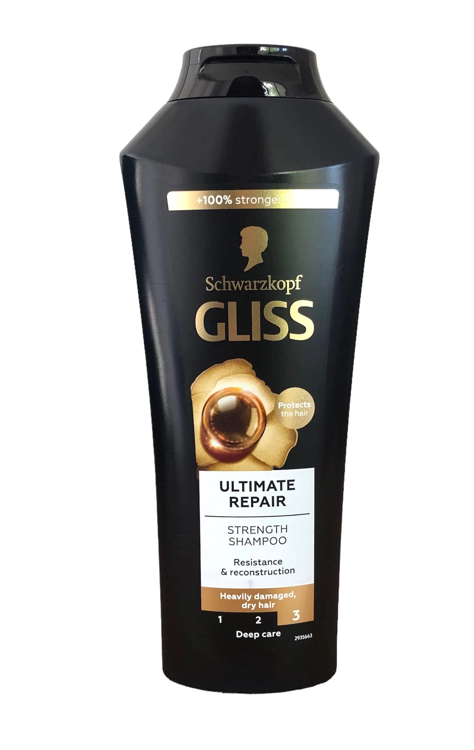 Powerful Gliss Shampoo Repair 13.6 Ounce 400ml Modern