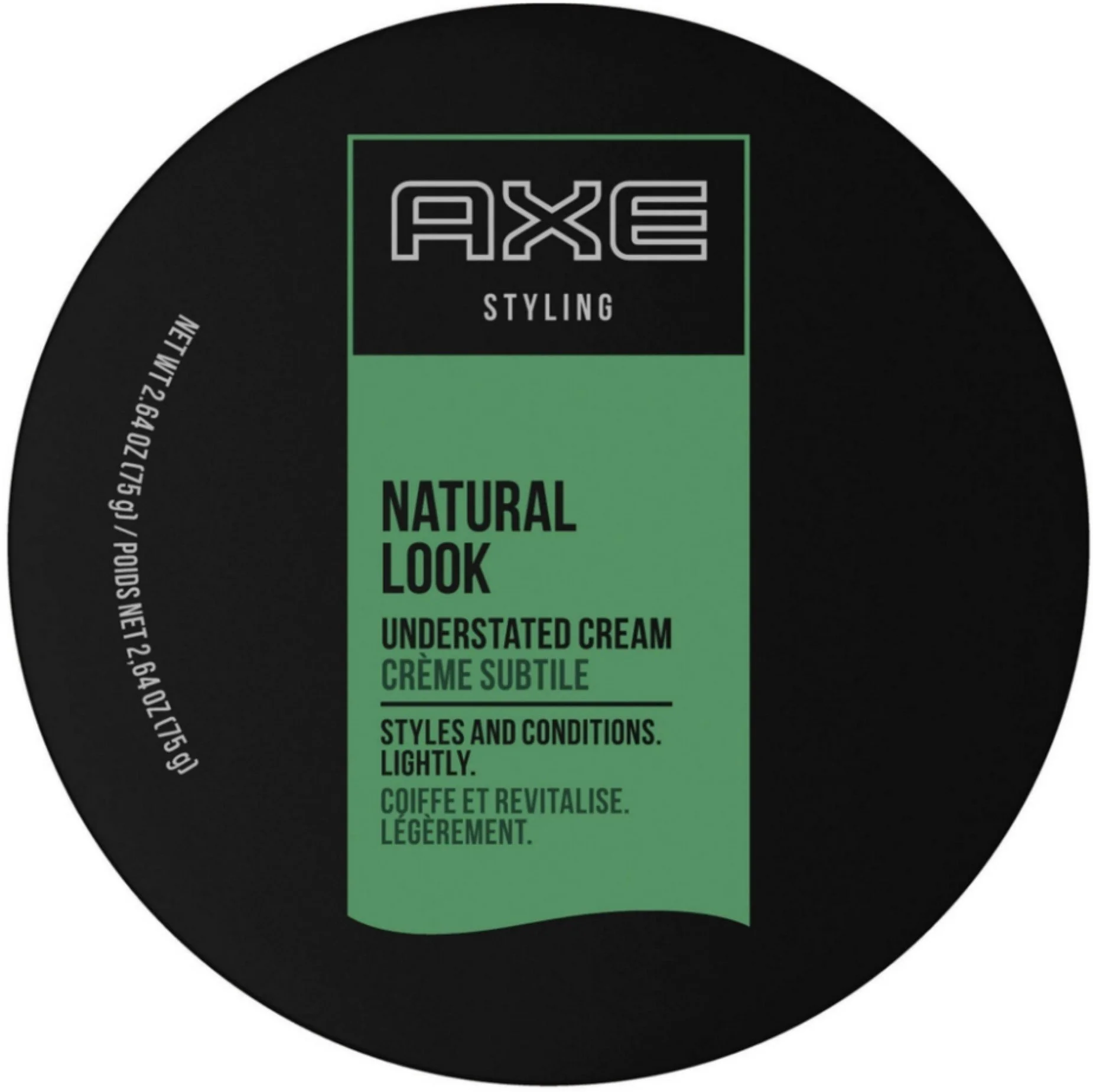 Luxury AXE Styling Natural Look Conditioning Cream 2.64 Ounce Pack of 4