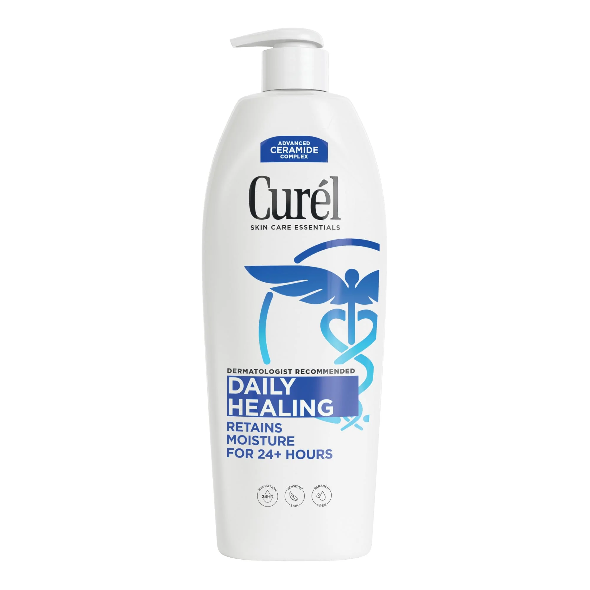 Traditional Curel Daily Healing Body Lotion for Dry Skin Dermatologist Hydrating Body Lotion with Advanced Ceramides Complex 20 Oz Modern