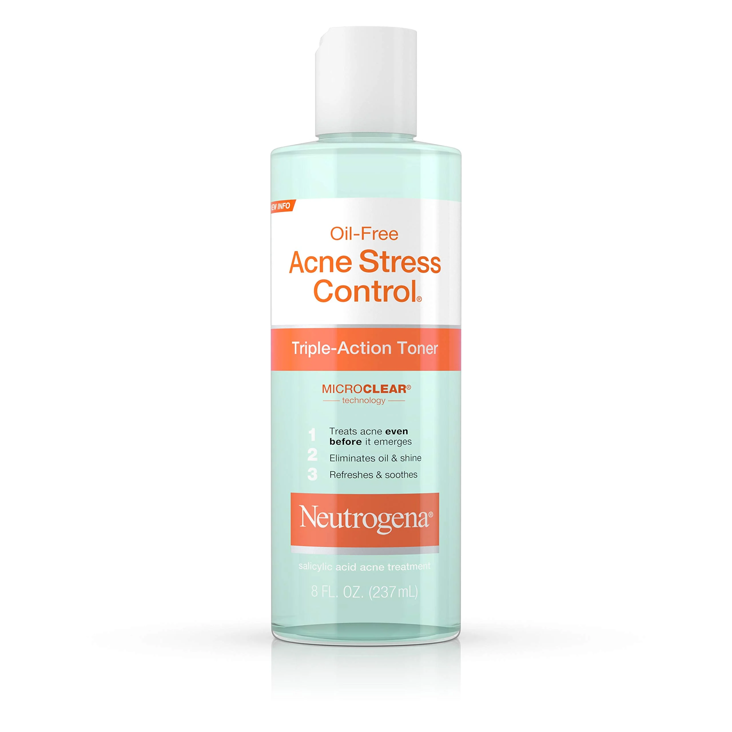 Reliable Neutrogena Oil- Acne Stress Control Triple-Action Toner 8 Fluid Ounce Pack of 2 Artisan