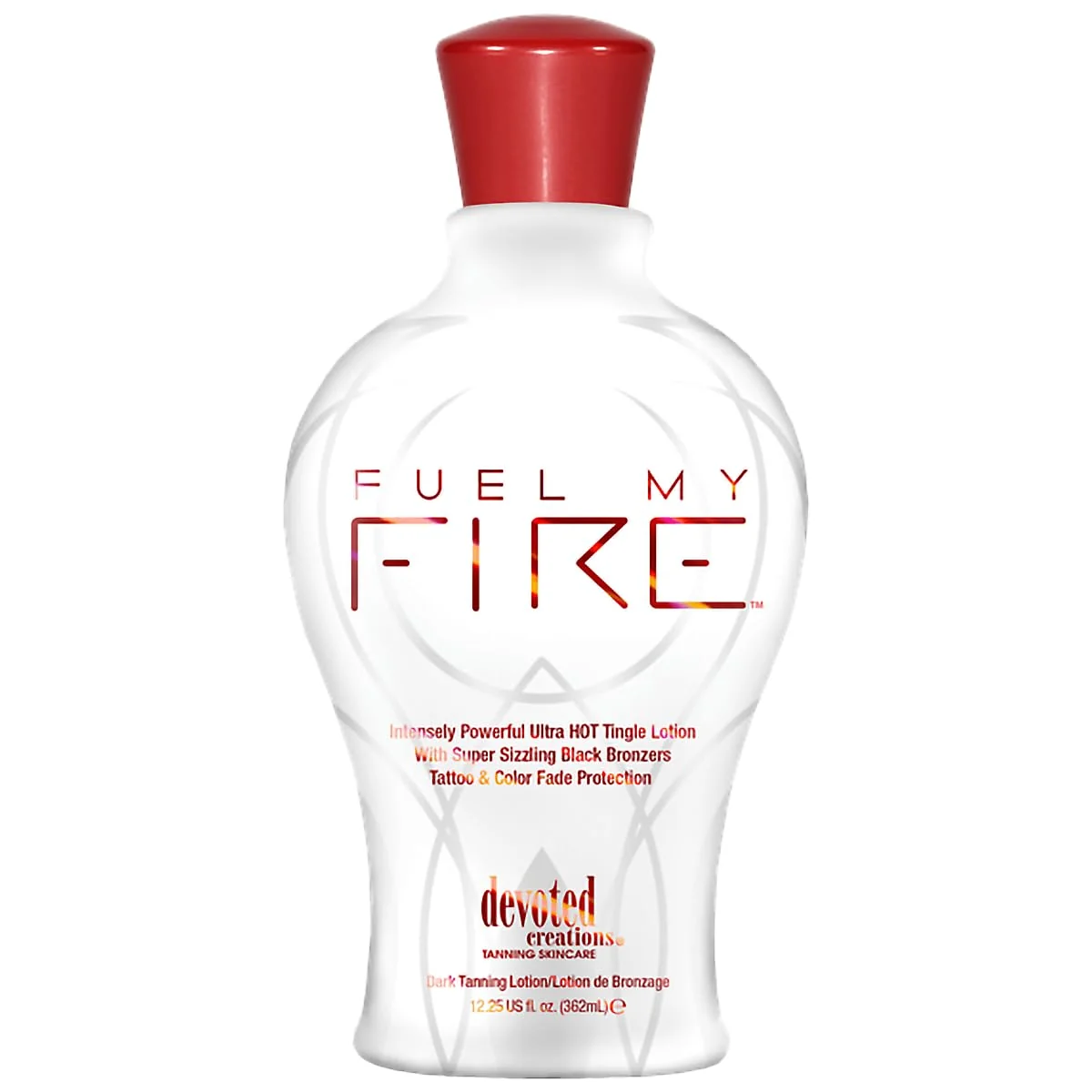 Stylish Fuel My Fire Super Sizzling Black Bronzing Lotion 12.25oz Top-Quality