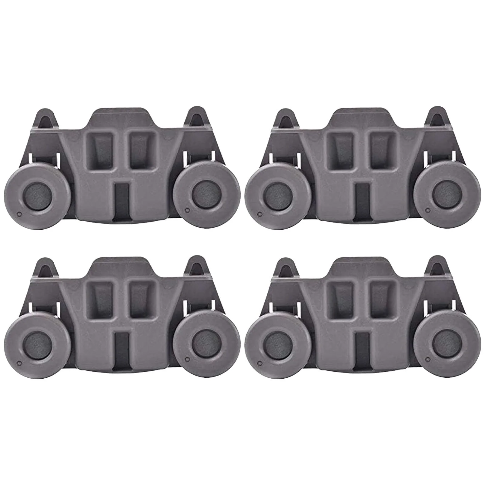 Verified Odowalker 4 Pack Dishwasher Wheels Lower Rack Dishwasher Parts Wheel Part AssemblyW10195416 Compatible with Dish washer Dish Rack Trendy