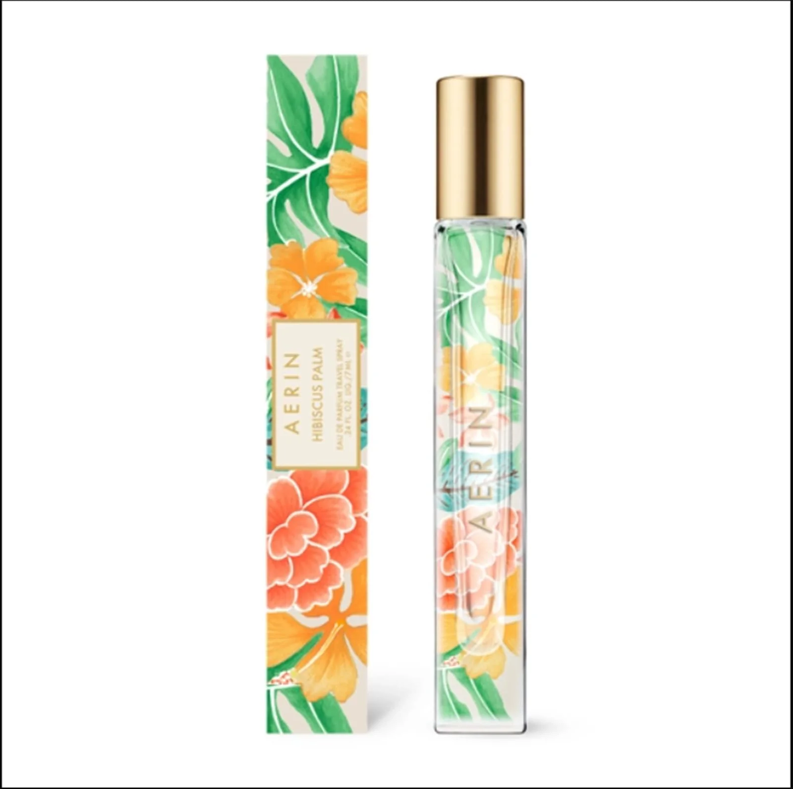 Authentic AERIN Hibiscus Palm Eau de Parfum Travel Spray 0.27 oz 8 mL Unique
