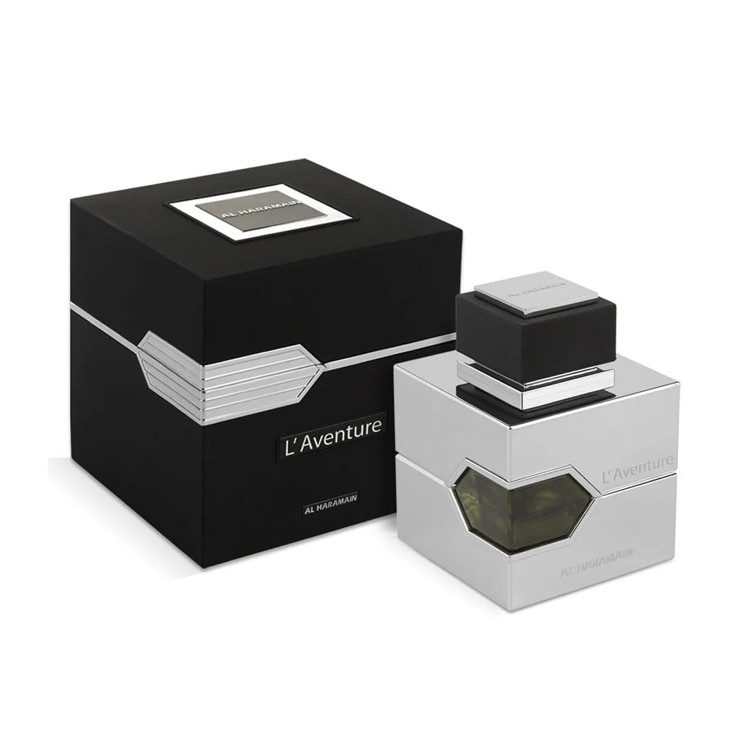 Advanced Al Haramain L'Aventure for Men Eau de Parfum Spray 3.33 Ounce 100 ml Exceptional