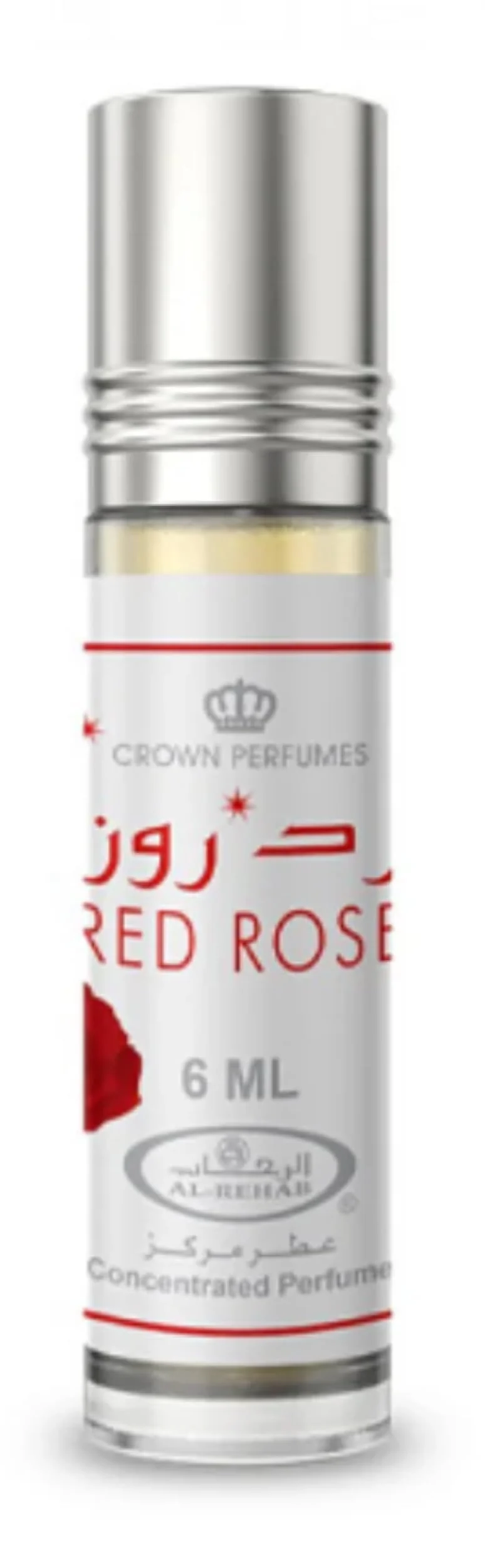 Next-Generation Al-Rehab Red Rose Concentrated Perfume Oil 0.2 Ounce 6ml Easy-to-Use