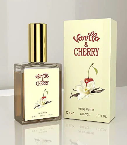 Luxury Cherry Vanilla Perfume - Vanilla Cherry 50 ML 1.7 FL OZ Eau De Parfum New Prestigious