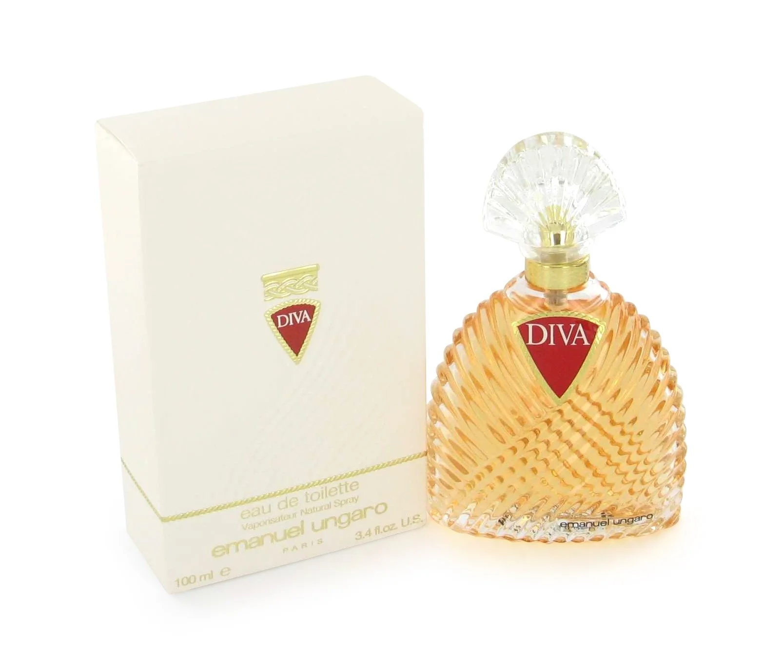 Reusable DIVA by Ungaro Eau De Parfum Spray 3.3 oz Women Original