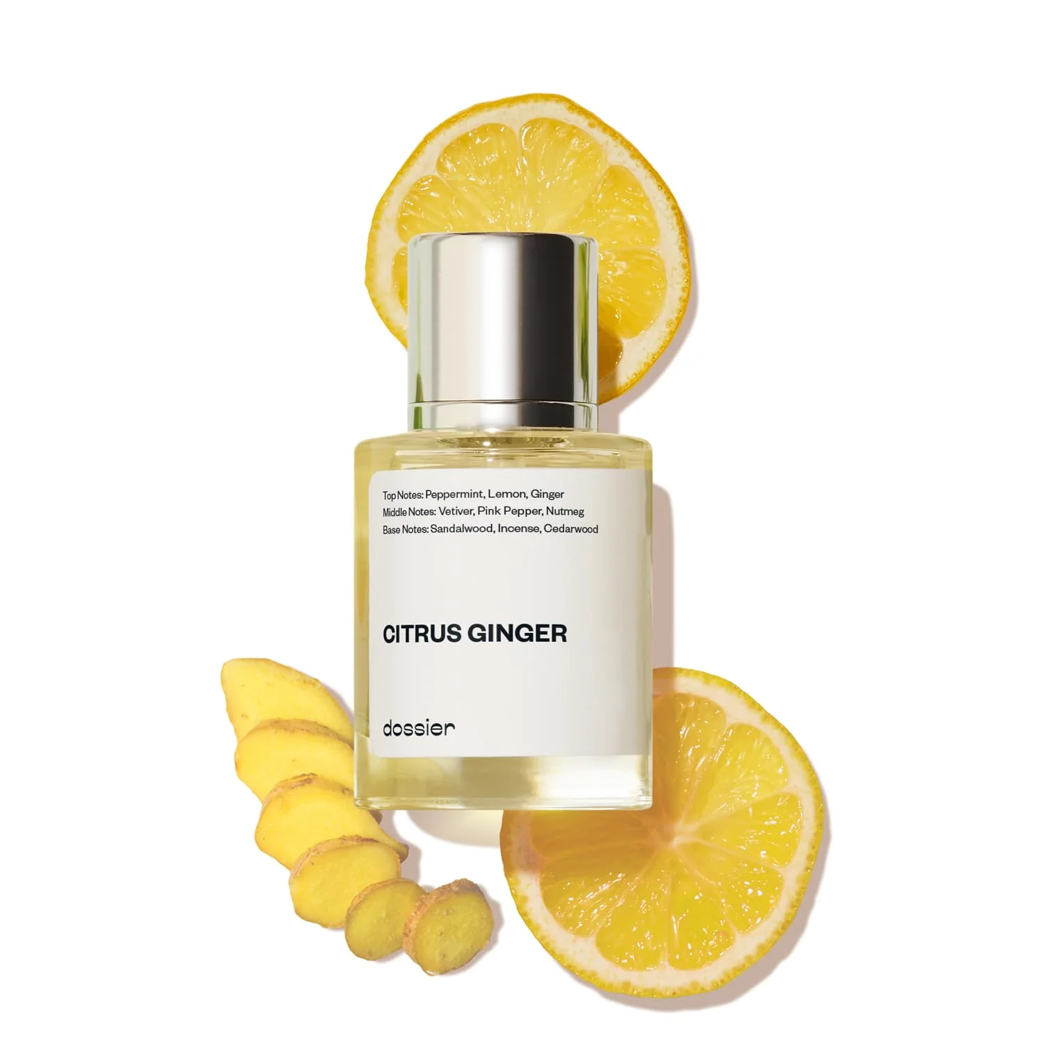 Easy-to-Use Dossier - Citrus Ginger - Eau de Parfum - Perfume Luxury - Pure Infused - For Men - Fragrance 1 7 Fl 0z 50ml Prestigious