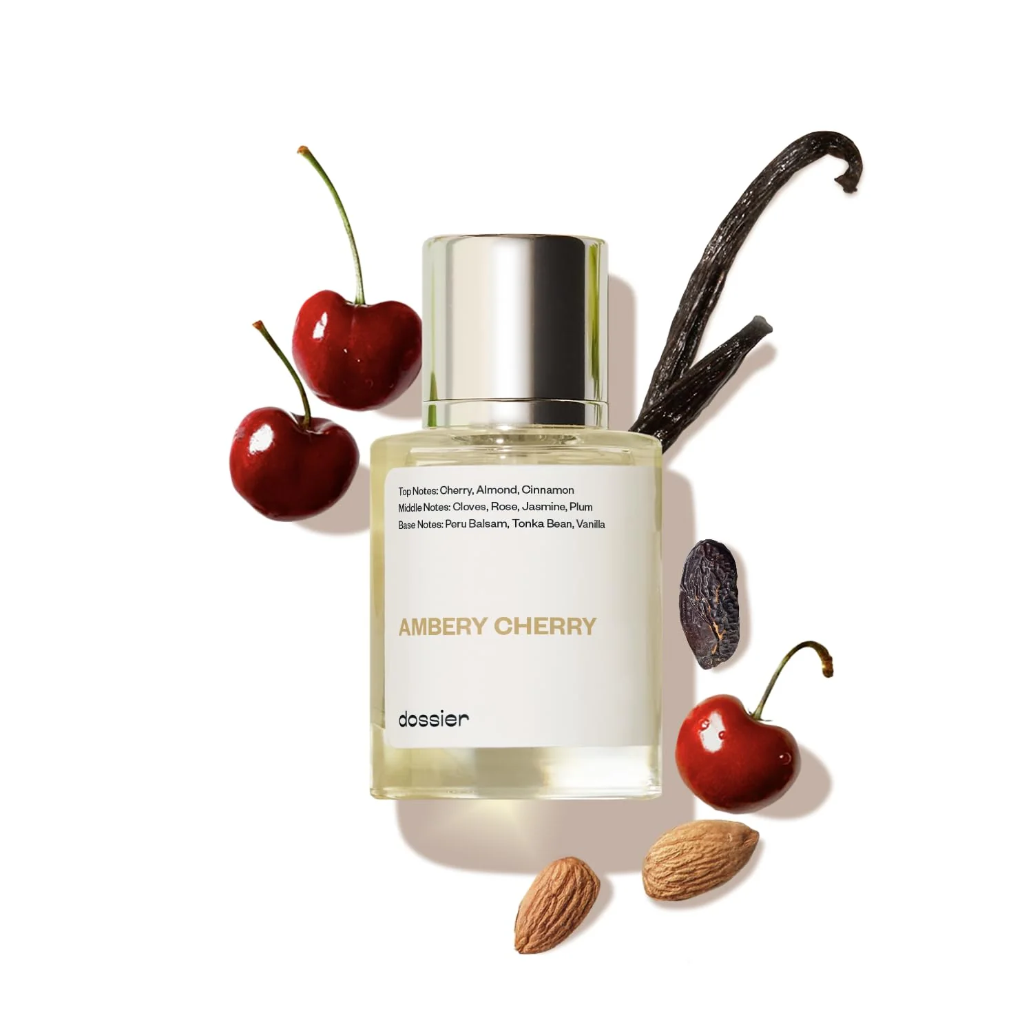 Elegant Dossier - Eau de Parfum - Ambery Cherry - Inspired by T.Ford Lost Cherry - Perfume Luxury - Pure Infused - Paraben - Vegan - For Women Men Unisex Specialty