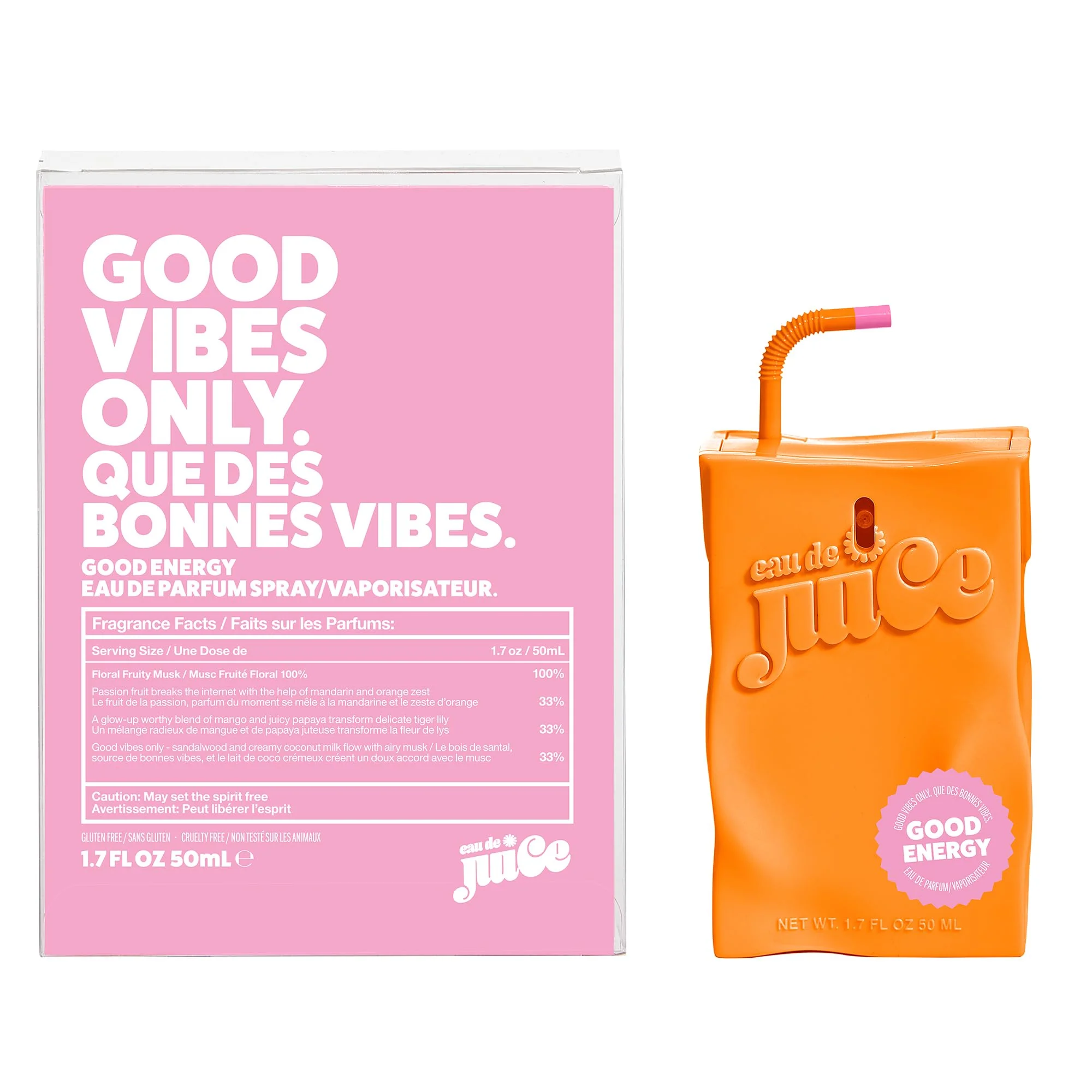 Solid Eau De Juice Good Energy 1.7 oz Refined