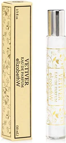 Durable elizabeth W Vetiver Perfume Oil Rollerball Clean