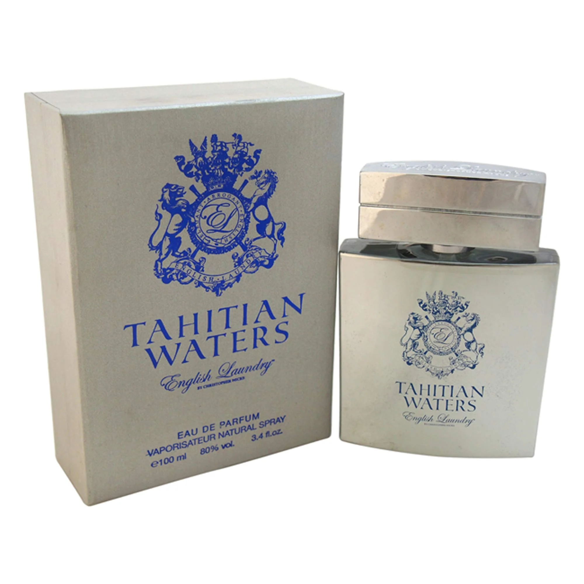 First-Class English Laundry Tahitian Waters Eau de Parfum 3.4 Fl Oz Powerful