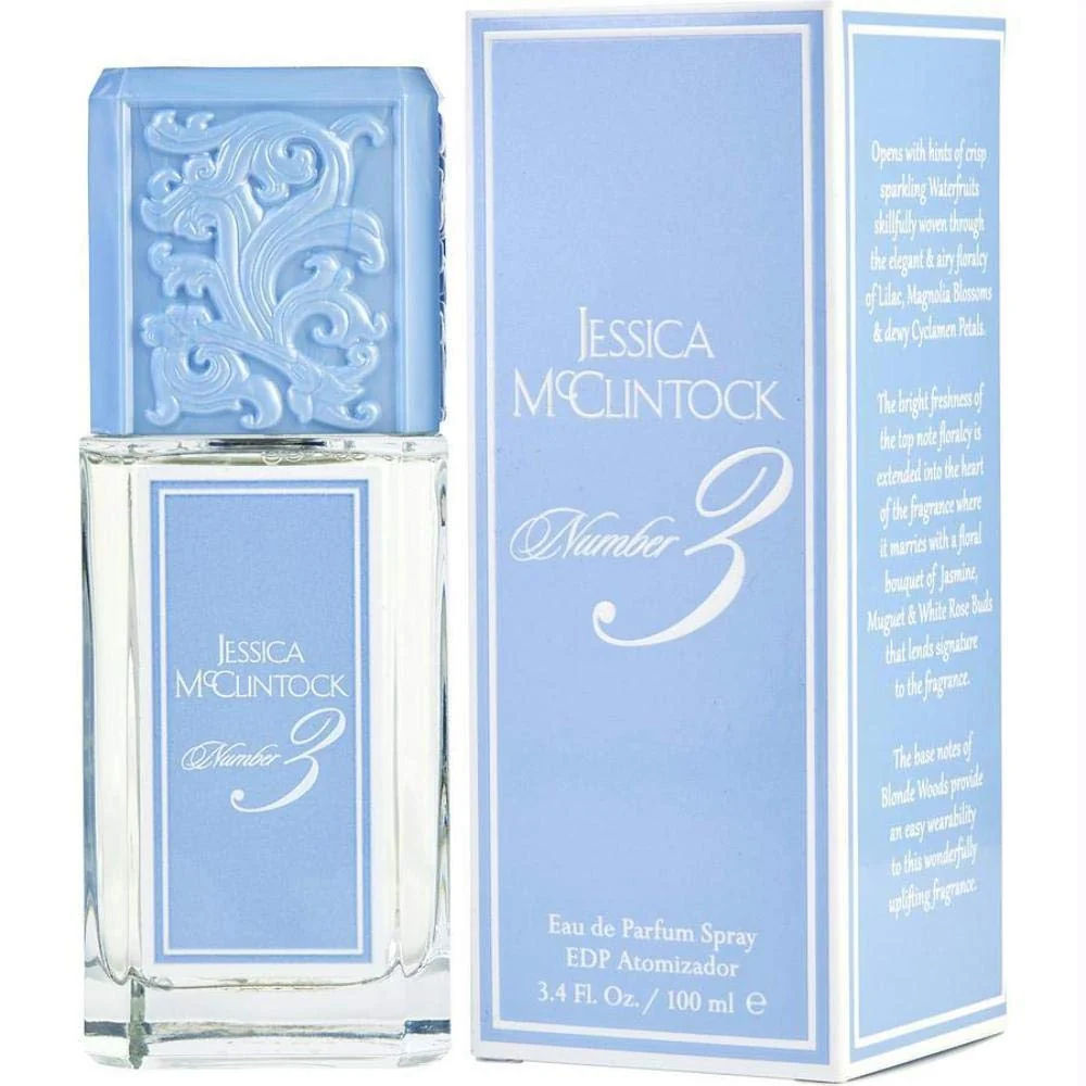 Environmentally Friendly Jessica Mc Clintock 3 By Jessica Mcclintock For Women. Eau De Parfum Spray 3.4 Ounces High-Grade