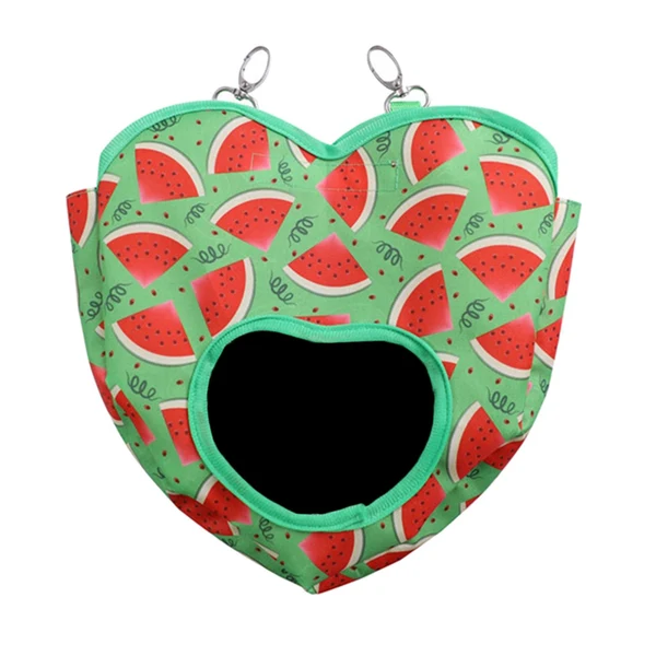 Contemporary Maxbell Rabbit Guinea Pig Hay Feeder Hanging Pets Hay Feeder Storage Bag watermelon Reusable