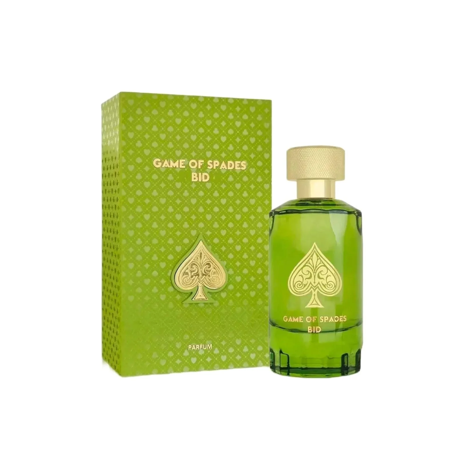 Crafted Jo Milano Game of Spades Bid Parfum Spray 3.4 oz 100ml Warm Spicy Oud Leather Sandalwood Scent Long Lasting Fragrance for Men and Women Professional