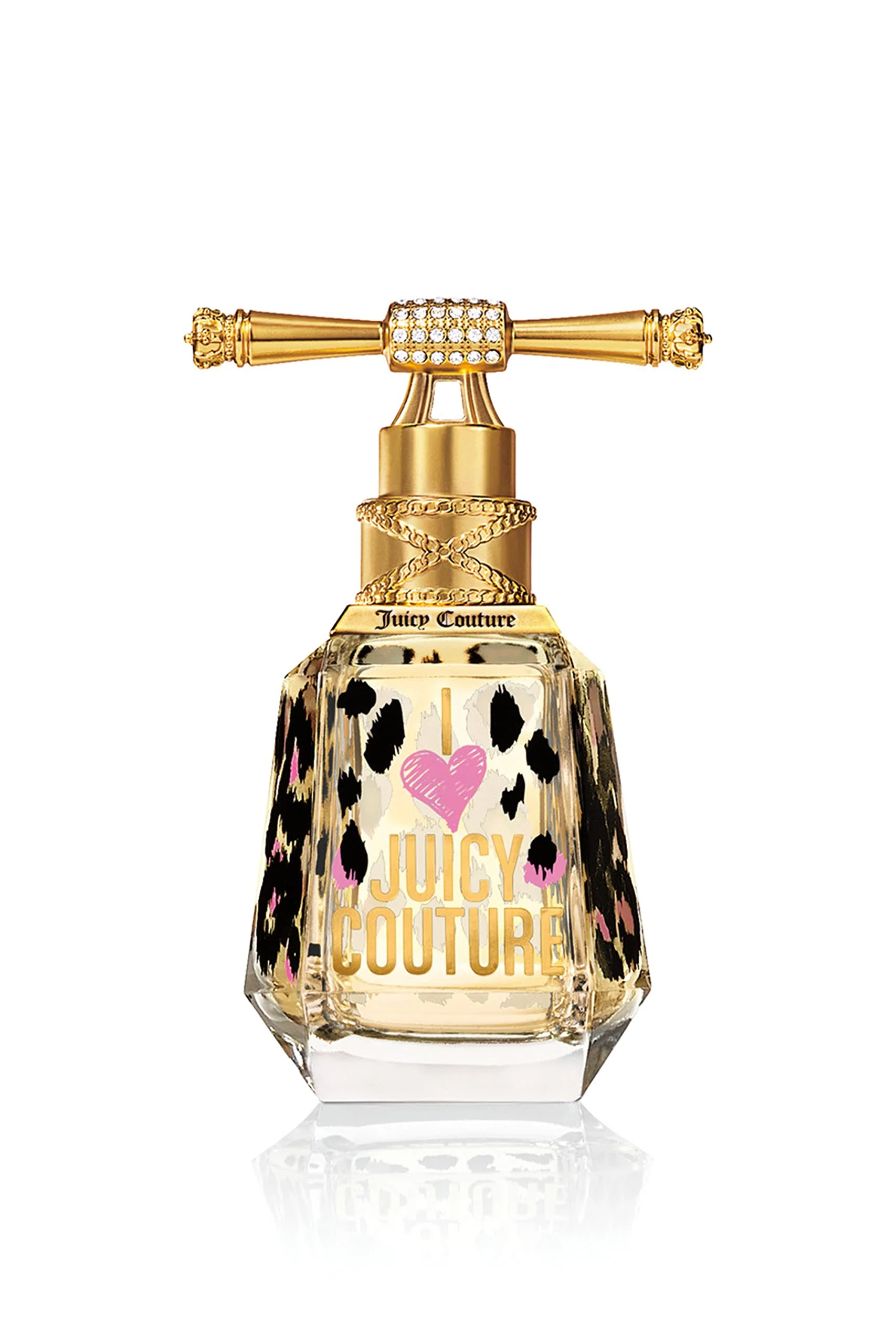 Authentic Juicy Couture I Love Juicy Couture Eau De Parfum Women's Perfume with Notes of Candy Apple Tiger Lily Patchouli - Fruity Floral EDP Spray 1.7 Next-Generation