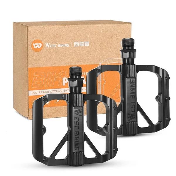 Superior Maxbell MTB Road Bike Pedals Anti Slip Wide Platform Pedal Durable Aluminum Alloy Optimized
