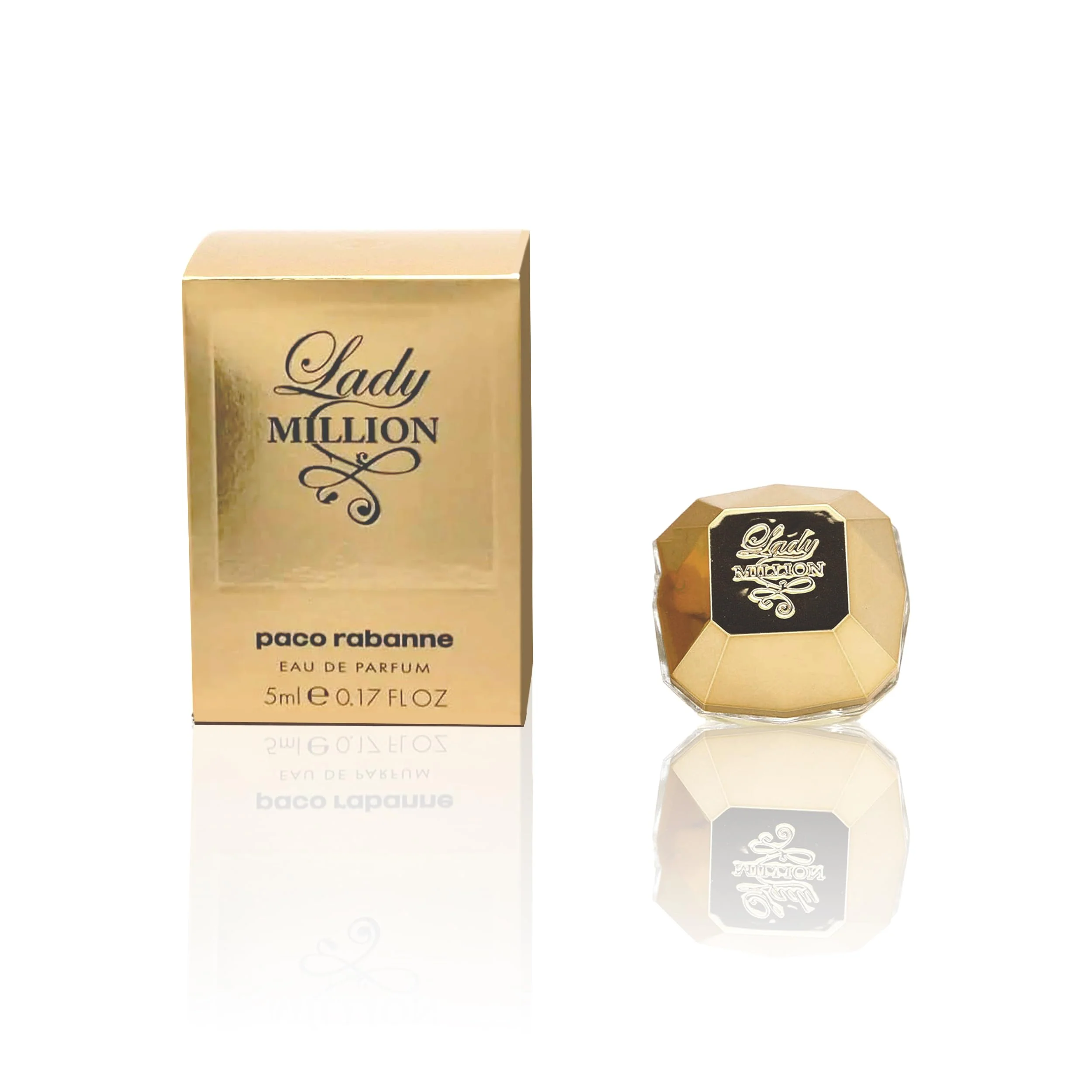 Flexible Lady Million Perfume for Women Mini Splash EDP 0.17 Fl oz Responsible