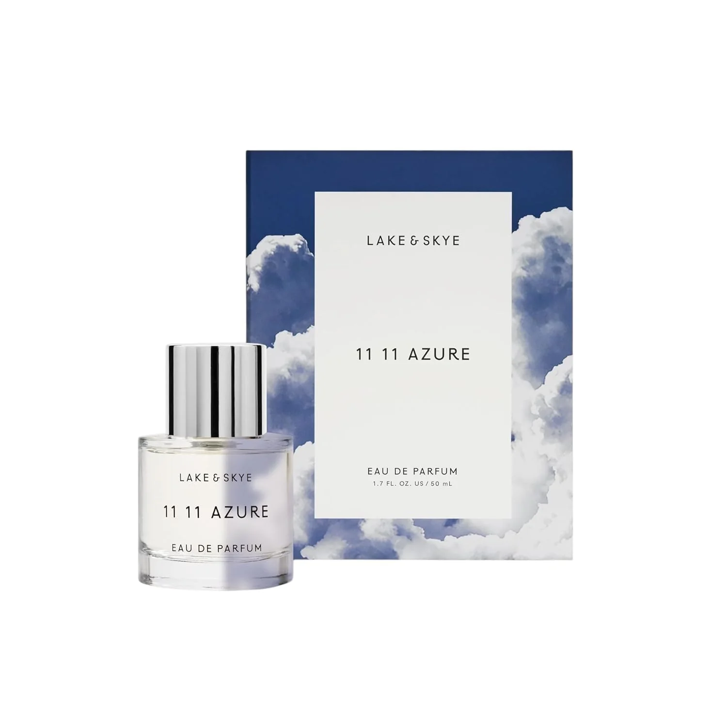 Excellent Lake Skye 11 11 Azure Eau de Parfum 1.7 fl oz 50 ml - Aquatic Floral Skin Musk Clean Vegan Paraben- Cruelty- Convenient