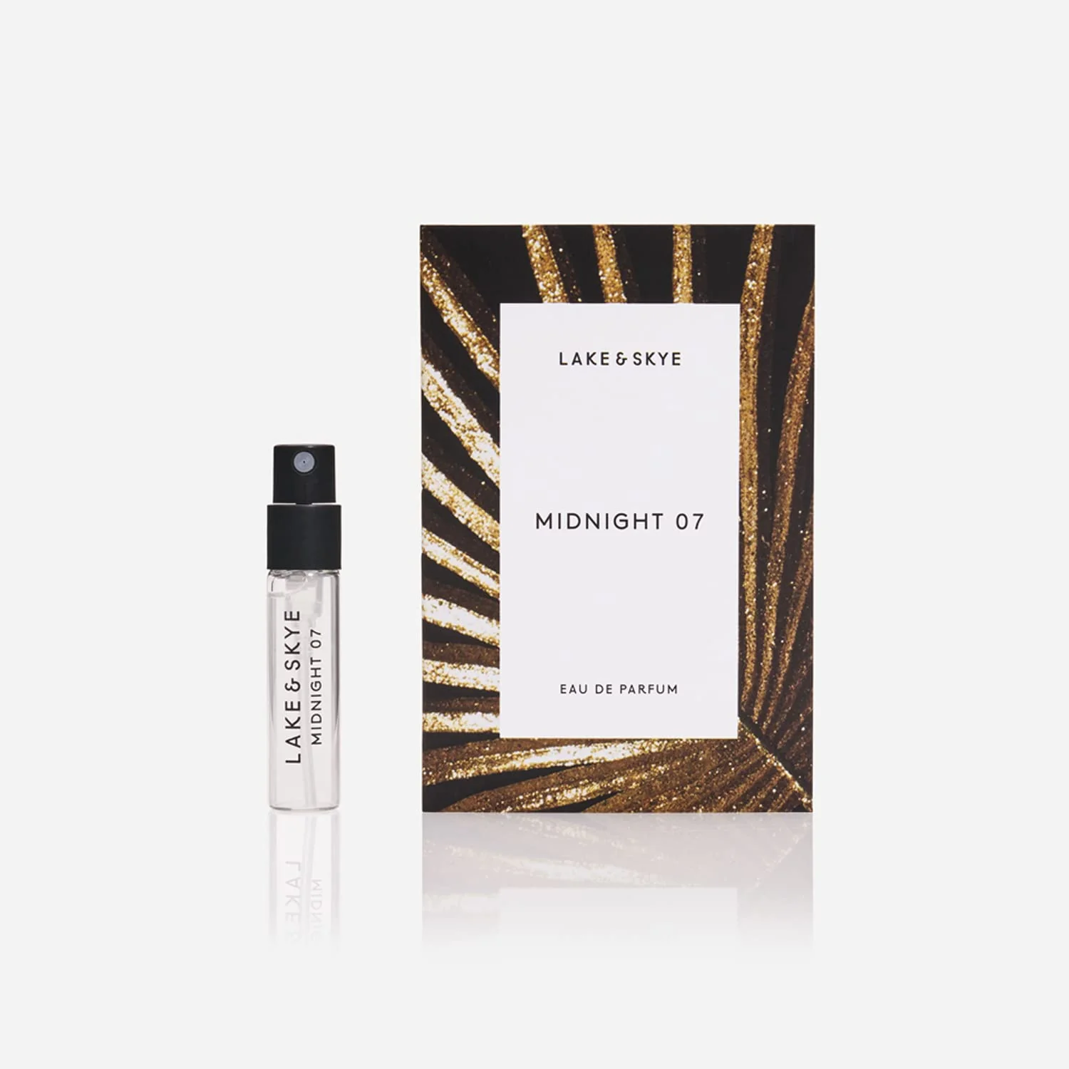 Soft Lake Skye Midnight 07 Eau de Parfum Spray - 0.06 fl oz 2 ml Long Lasting Fragrance - Amber Vanilla Patchouli Rose Fruity Vegan Paraben- Outstanding