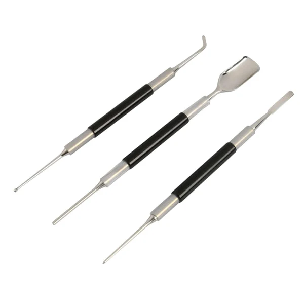 Organic Maxbell 3 Pieces Coffee Jacquard Carving Needle for Shop Coffee Decorating DIY Enhanced