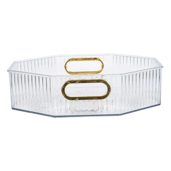 Classic Maxbell 360 Rotation Vanity Cosmetics Tray Bathroom Organizer for Bedroom Shower White Dependable