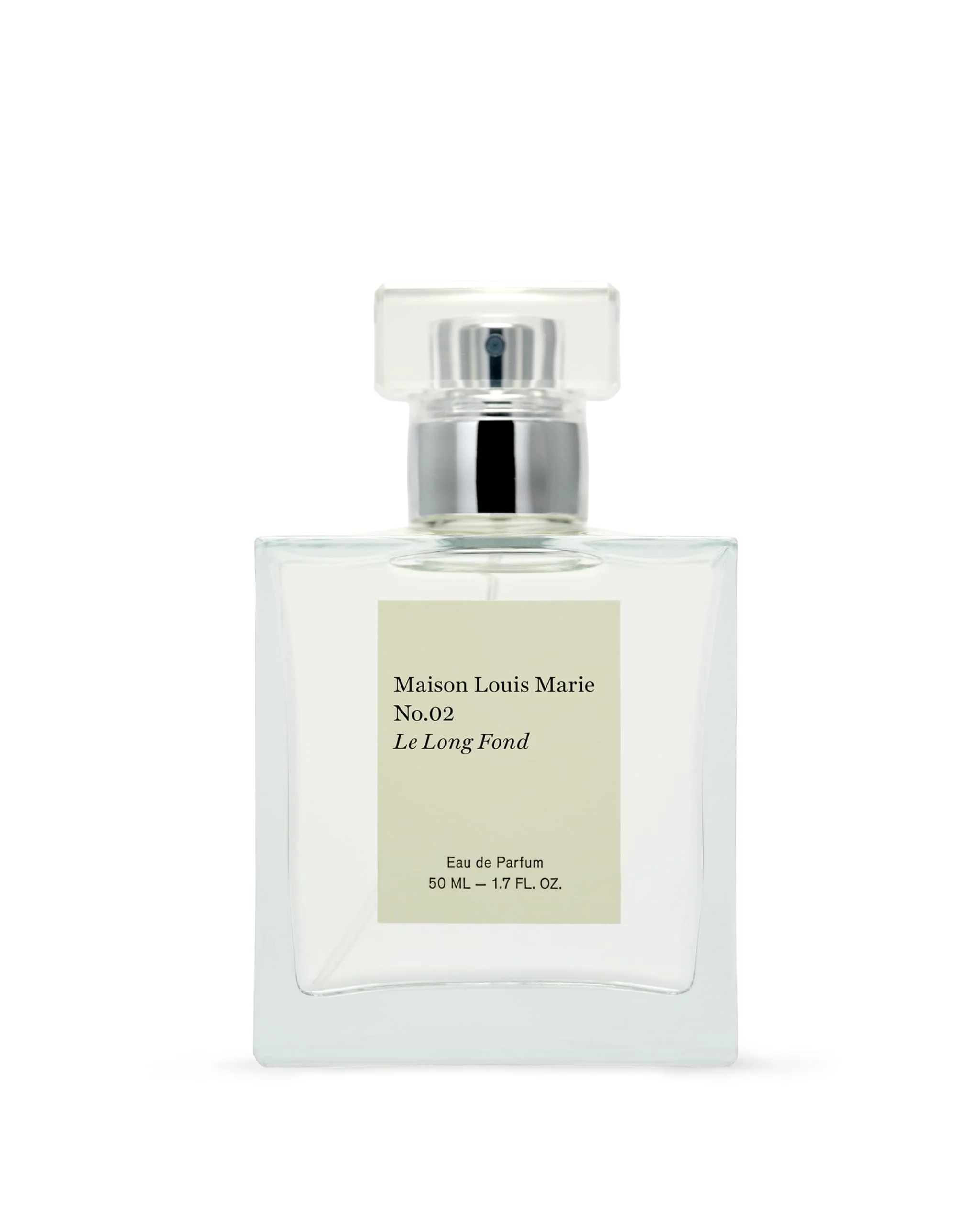 Crafted Maison Louis Marie - No.02 Le Long Fond Natural Eau de Parfum Spray Luxury Clean Beauty Non-Toxic Fragrance 1.7 fl oz 50 ml Fashionable