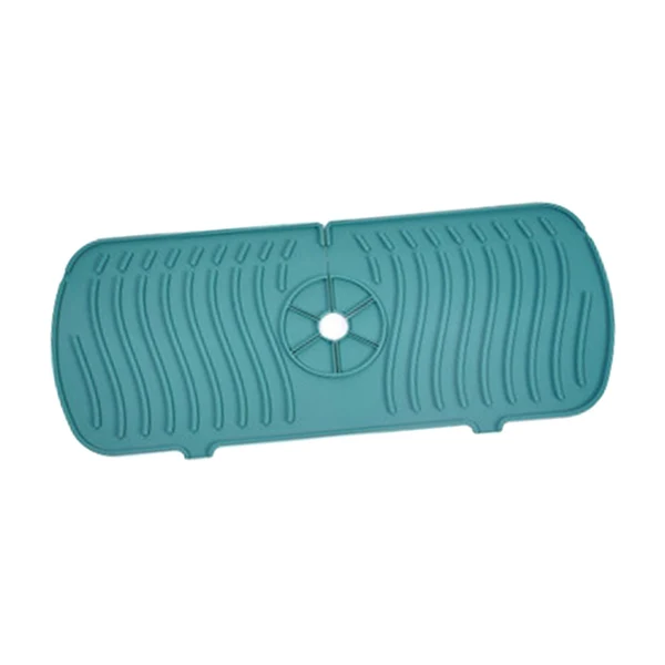 Durable Maxbell Silicone Faucet Absorbent Pads Washable Dish Drying Organizer Guard Green Official