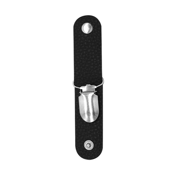 Fashionable Maxbell PU Leather Hat Clip for Travel Handbag Hat Keeper Outdoor Hiking Kids Black Exclusive