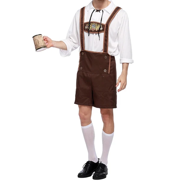 Versatile Maxbell Male Costume Halloween Cosplay Beer Outfit Carnival Festival XL Easy-to-Use