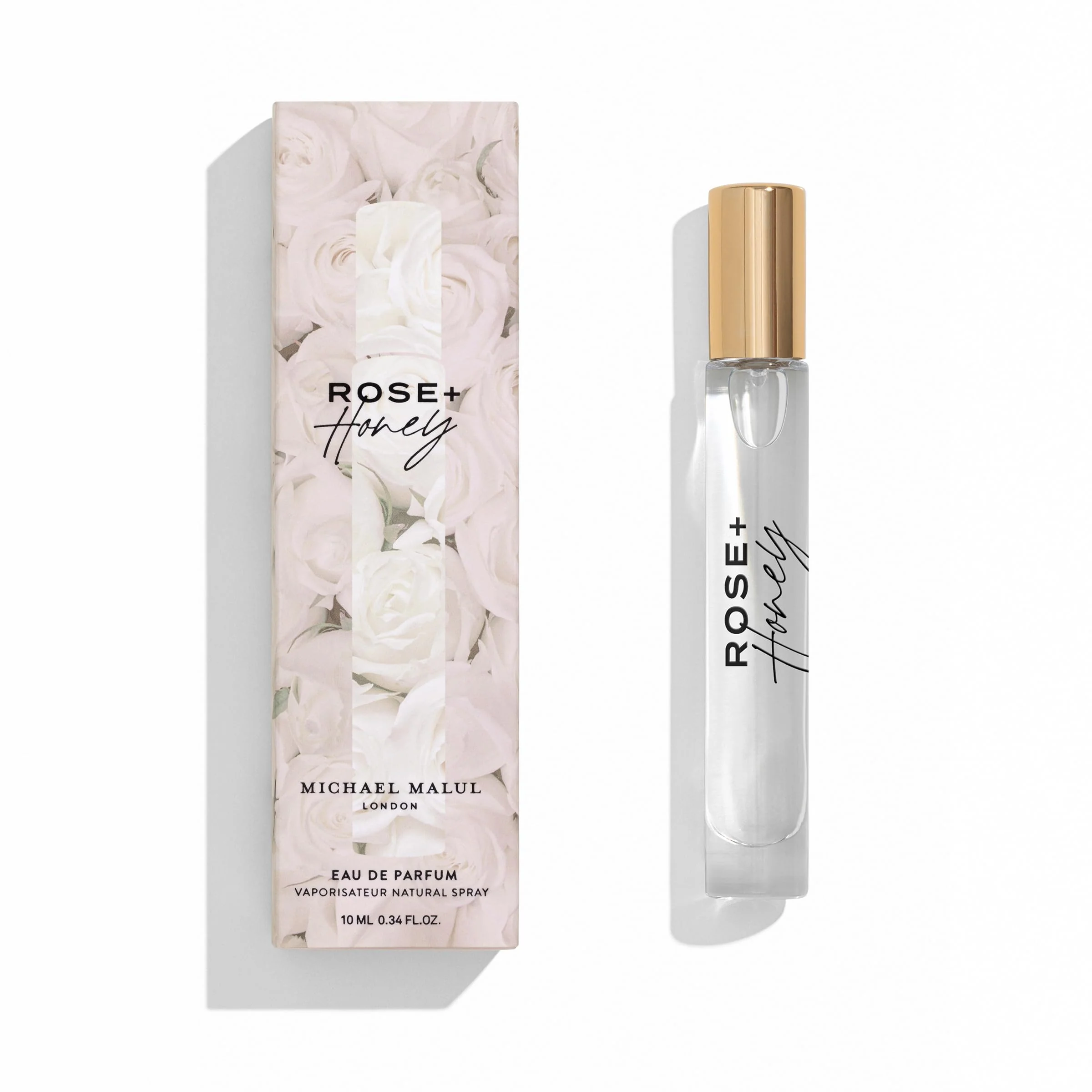 Breathable Michael Malul Rose Honey Eau de Parfum for Women - 10ml Travel Size Quality