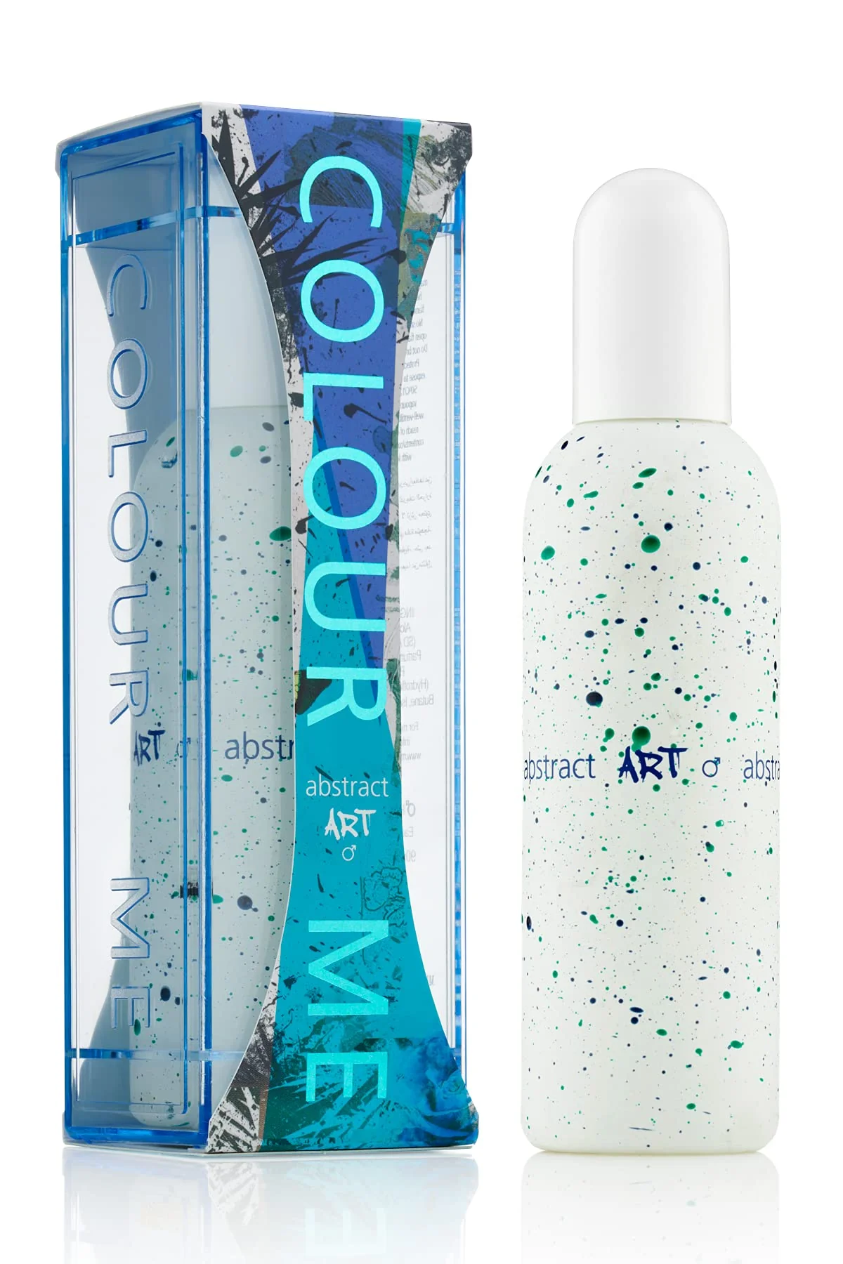 Sustainable Milton-Lloyd Colour Me Abstract Art - Eau de Parfum - Long Lasting Perfume for Men - Patchouli Sandalwood Cologne for Men - Woody Fragrances - 3 oz Soft