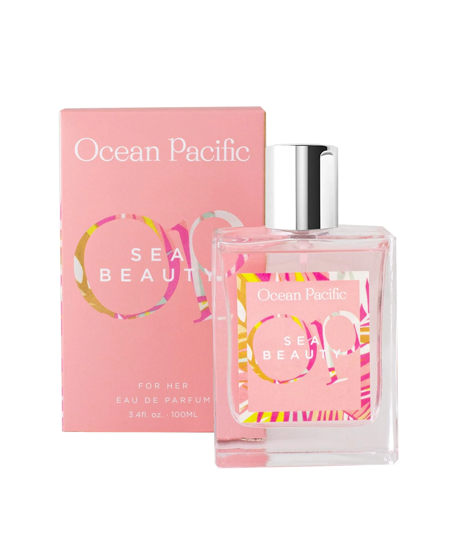 Pure Ocean Pacific Sea Beauty for Her Eau De Parfum 3.4 Ounce Spray 3.4 fluid_ounces Relaxed