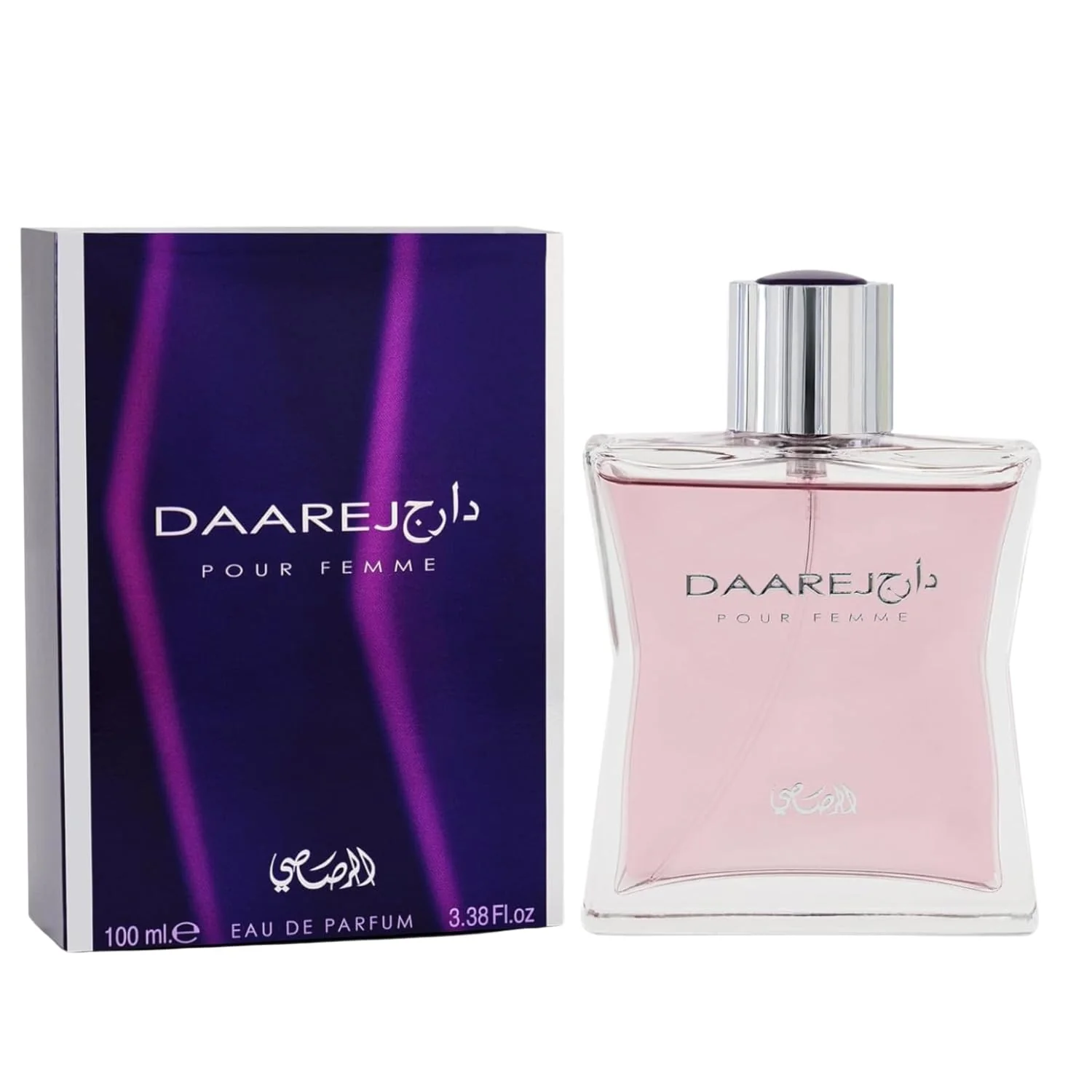 Minimalist RASASI Daarej Eau de Parfum for Women 100ML 3.40 OZ Arabian Perfumes for Women With Captivating Fragrance - Designed To Seek A Refined Long-Lasting Crafted