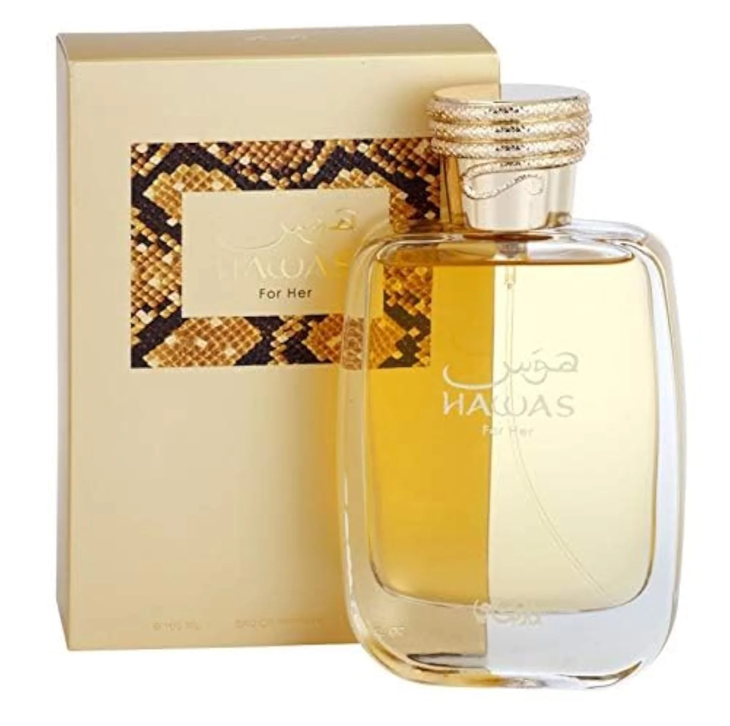 Trendy RASASI Hawas For Her - Eau de Parfum 100ML 3.4 OZ - Premium Arabian Perfume For Women A Signature Women Perfume Long-Lasting Fragrance For All Day Clean